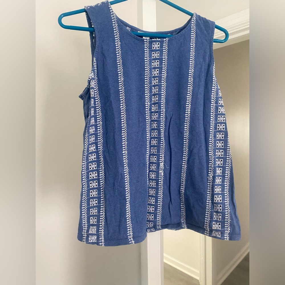 Blue JJill Tank